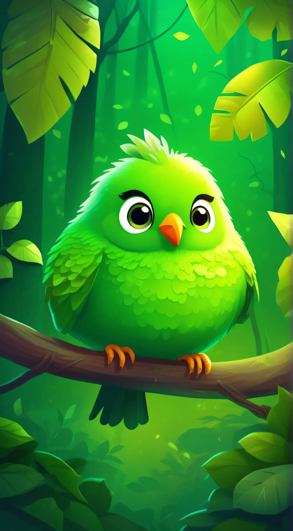 ai character: Duolingo background