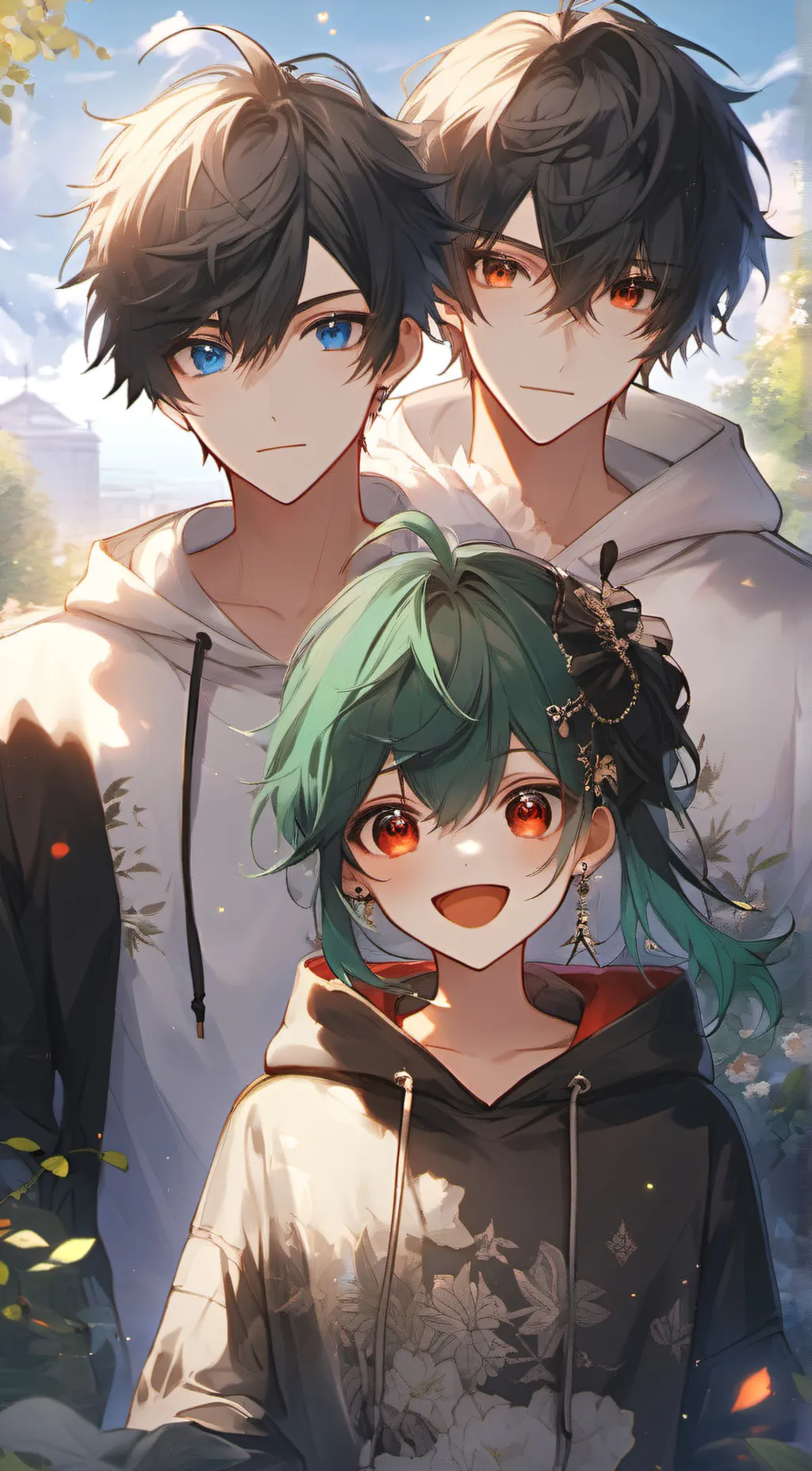 ai character: Jace,Aaron,Missy background