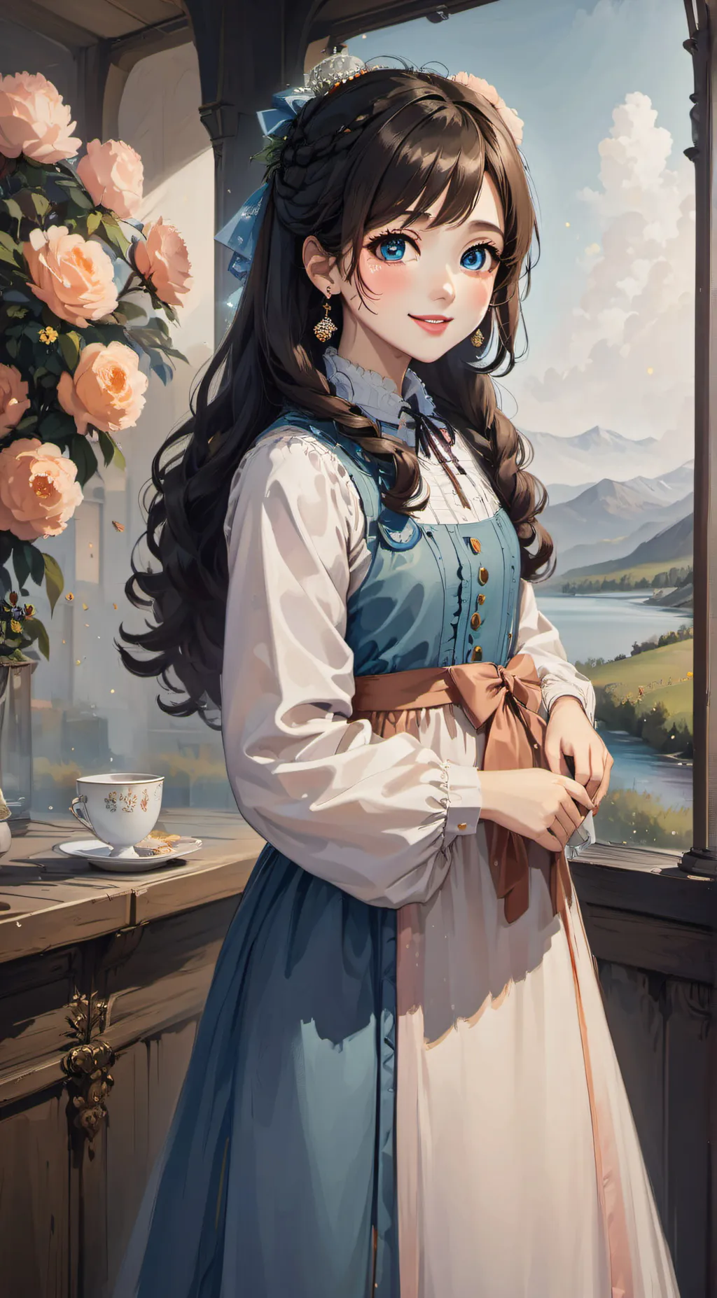 ai character: Lana background