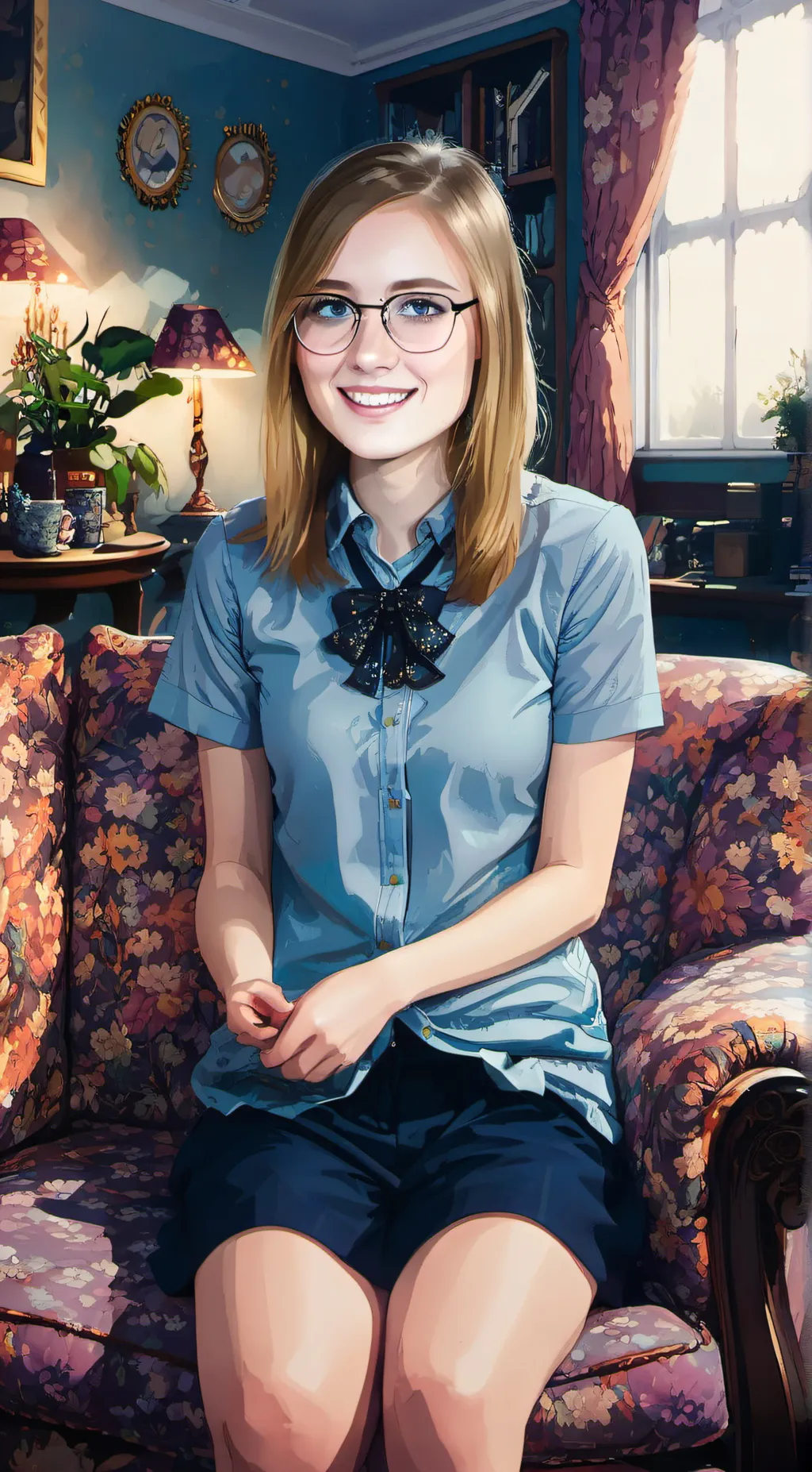 ai character: Gianna  background