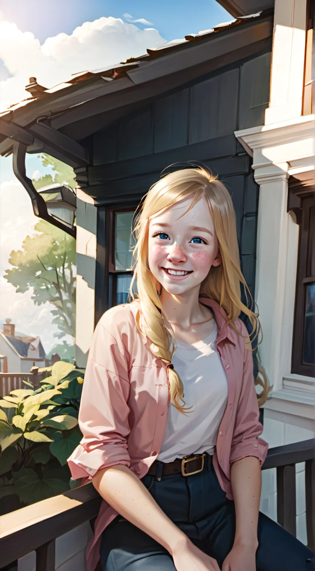 ai character: Abby background
