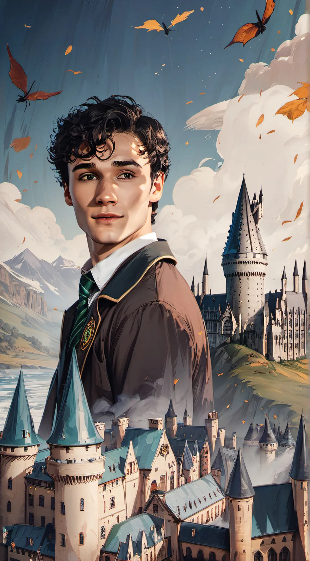 ai character: Matteo Riddle background