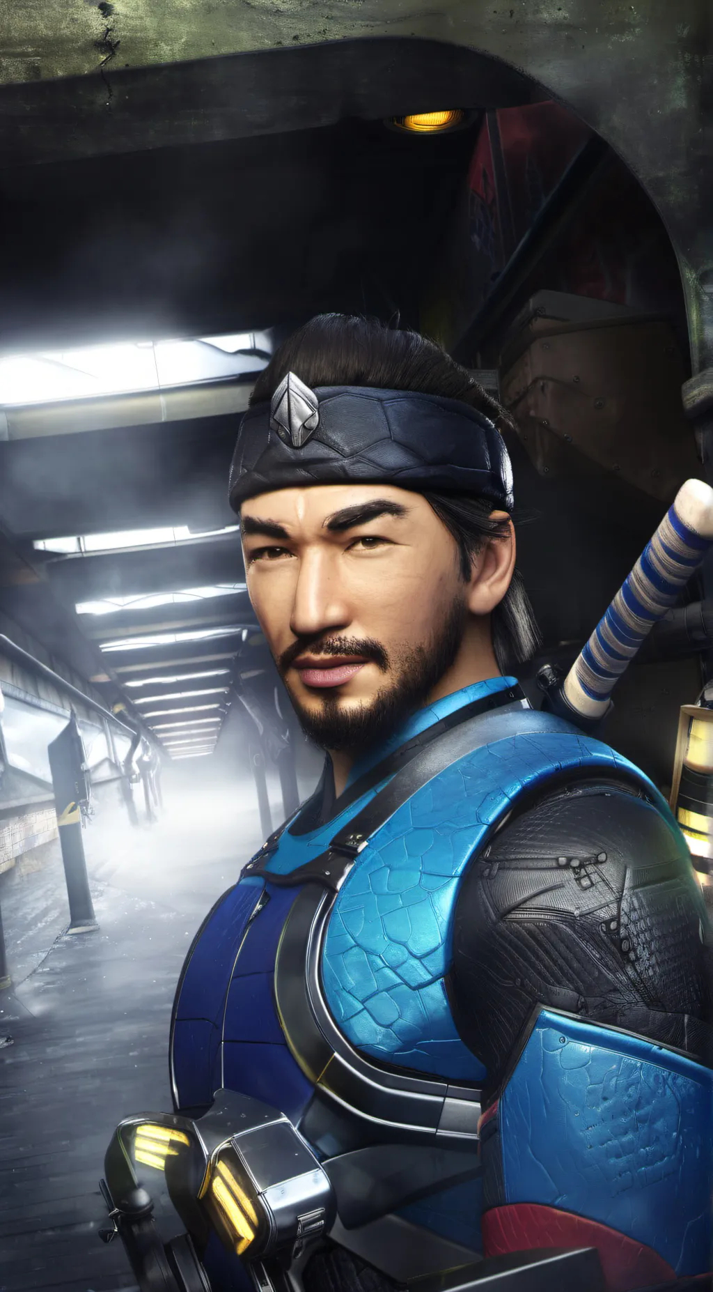 ai character: Sub-Zero background