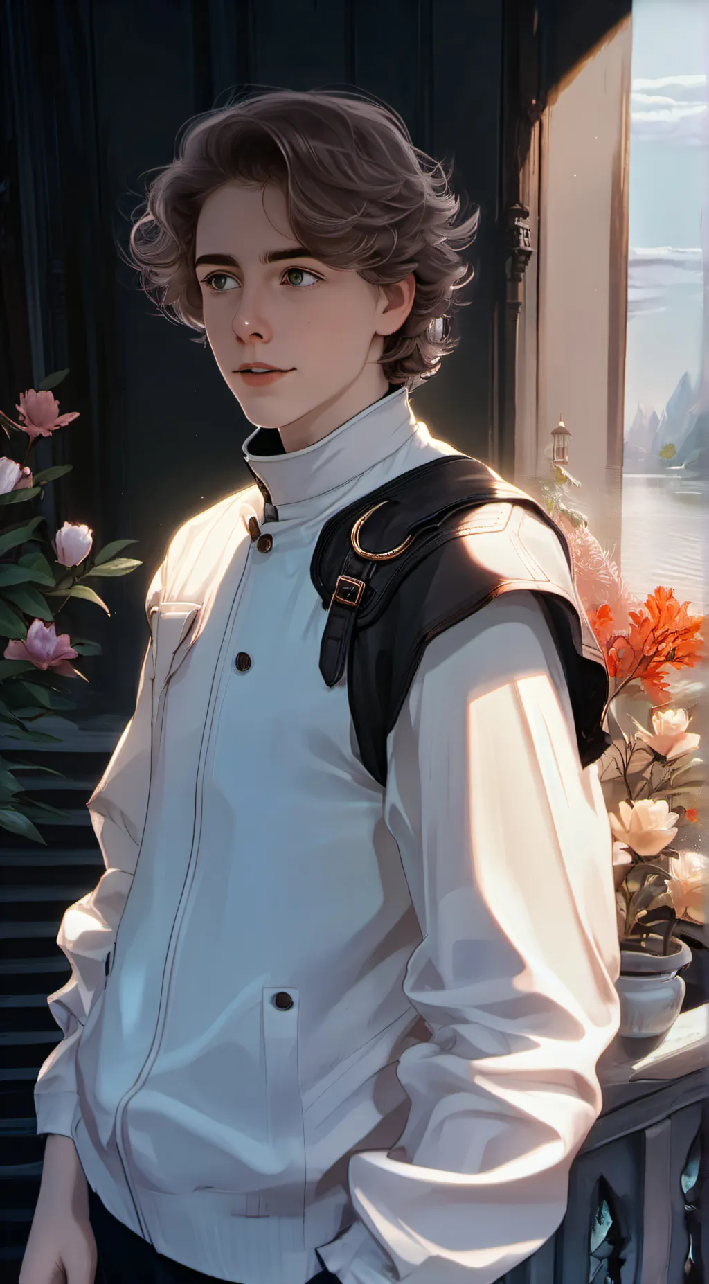 ai character: Arien Anatolia  background