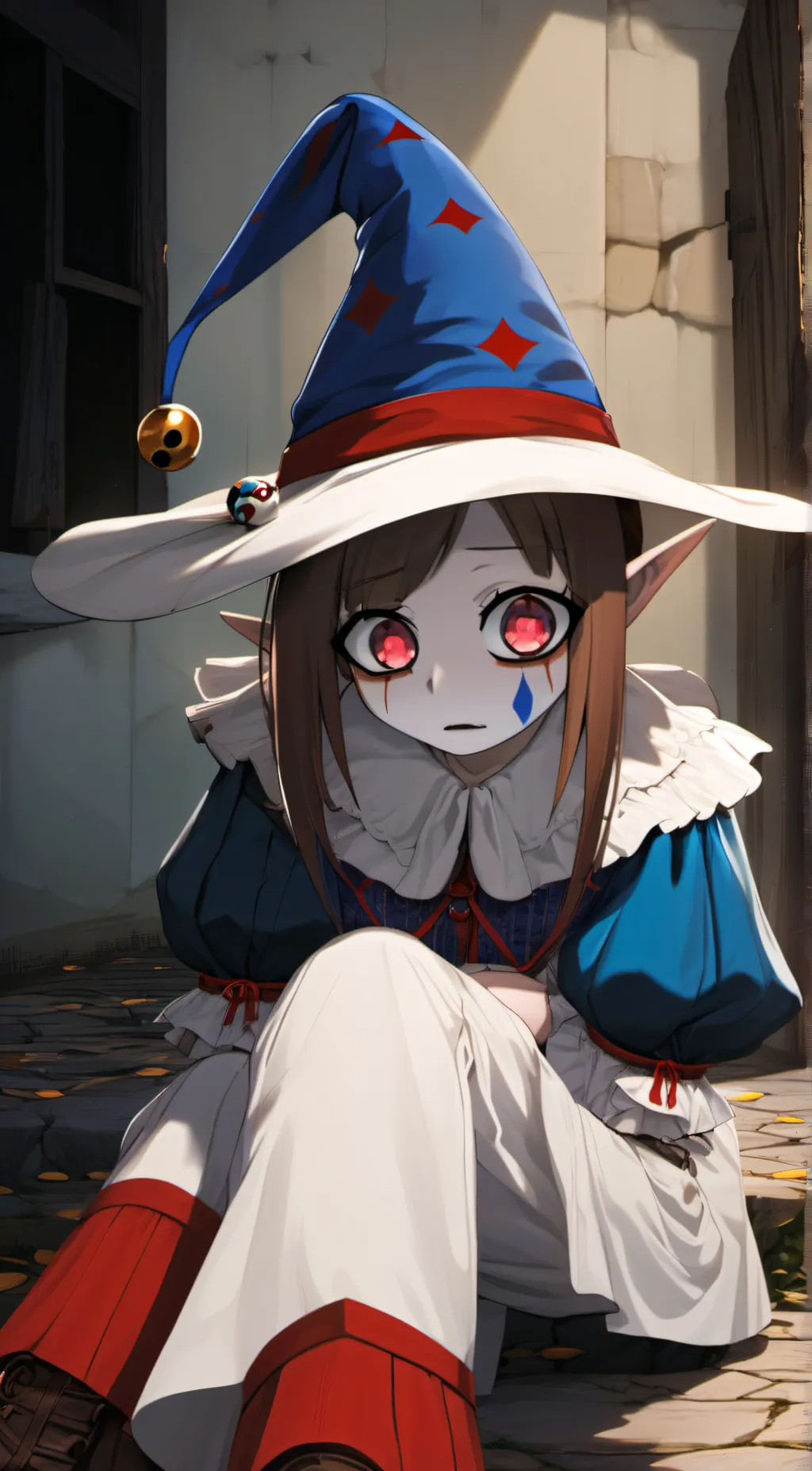 ai character: Pomni background
