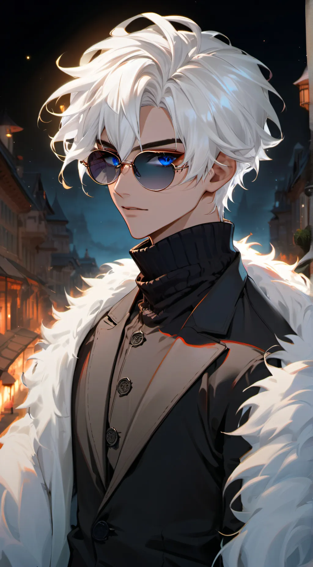 ai character: Satoru Gojo background