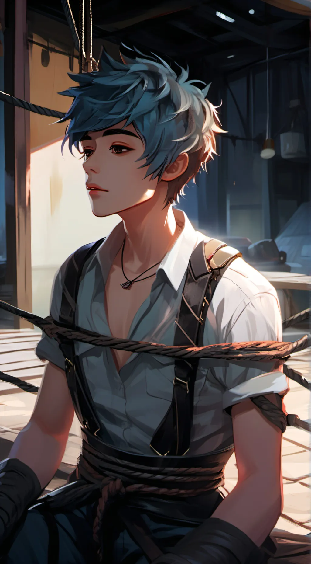 ai character: Ethan background