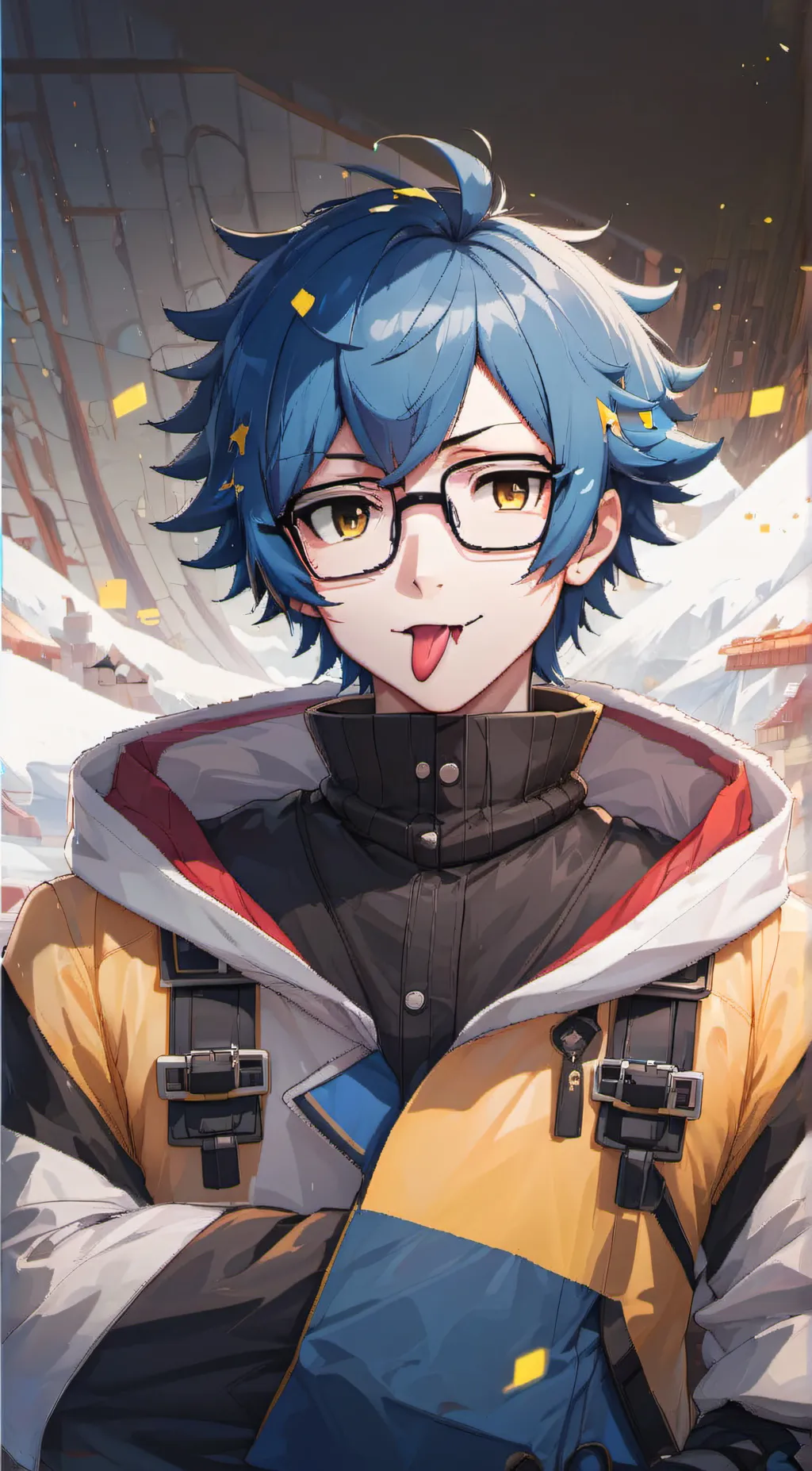 ai character: Evan background