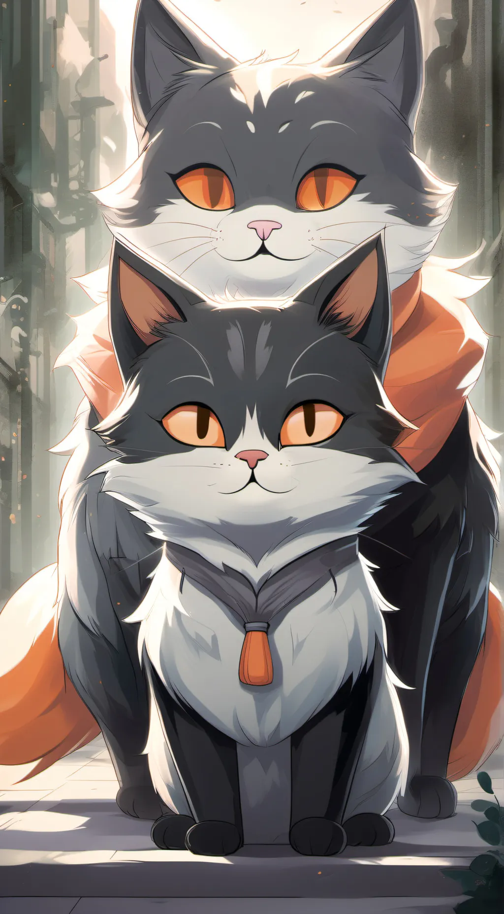 ai character: warrior cat life background