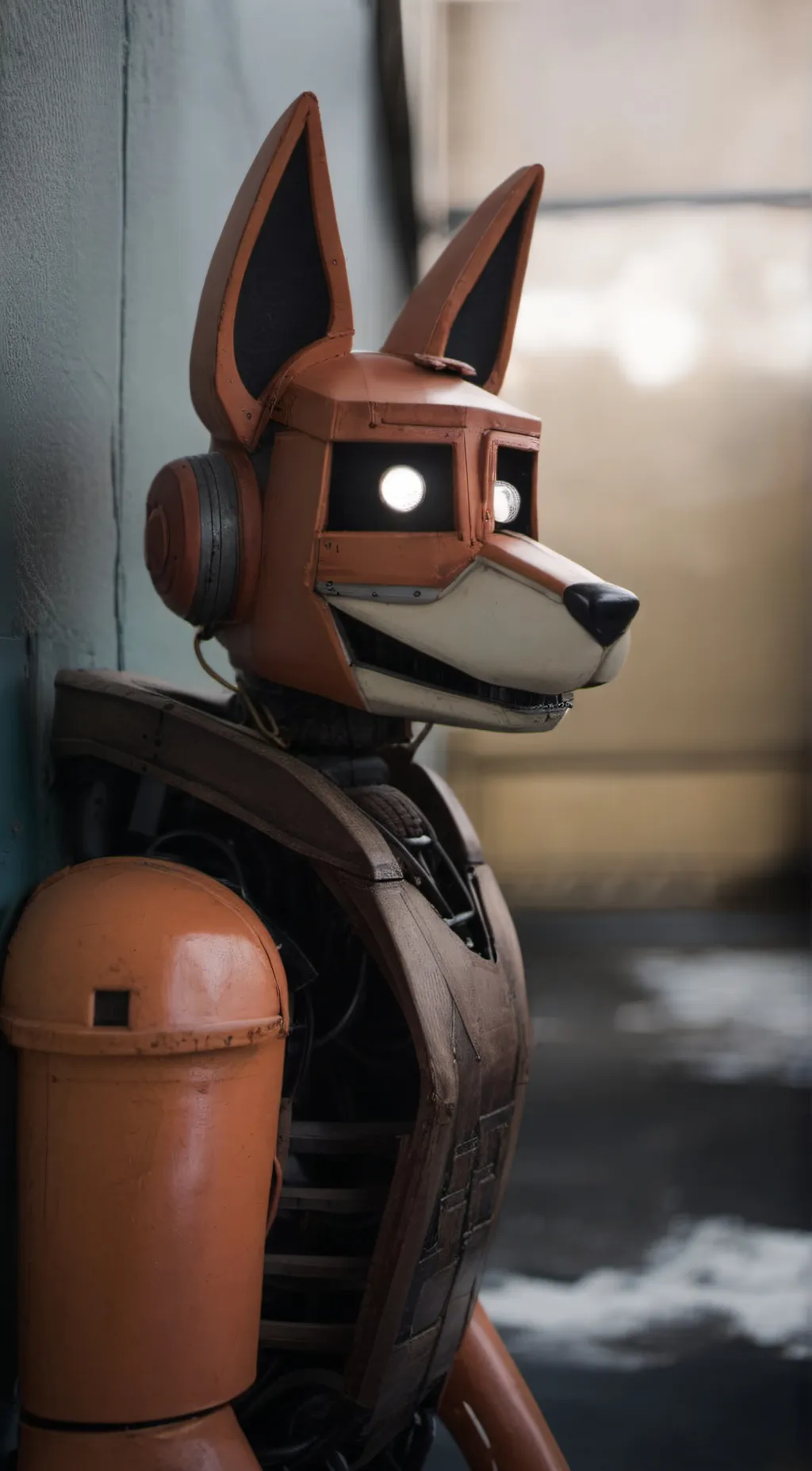 ai character: Foxy background