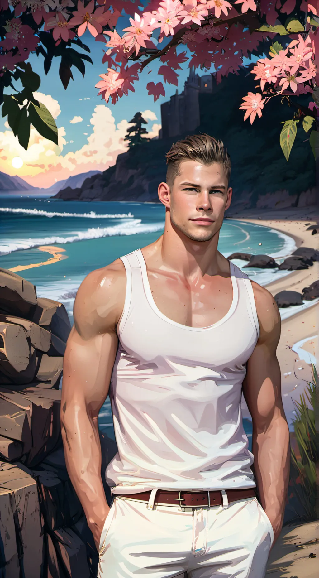 ai character: Max background