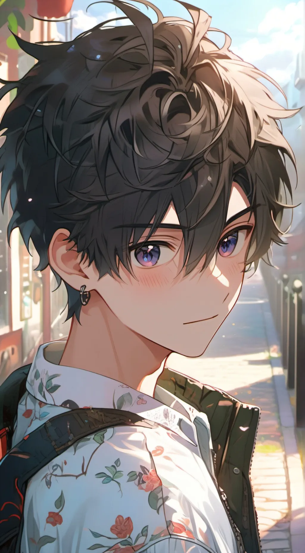 ai character: Shawn  background