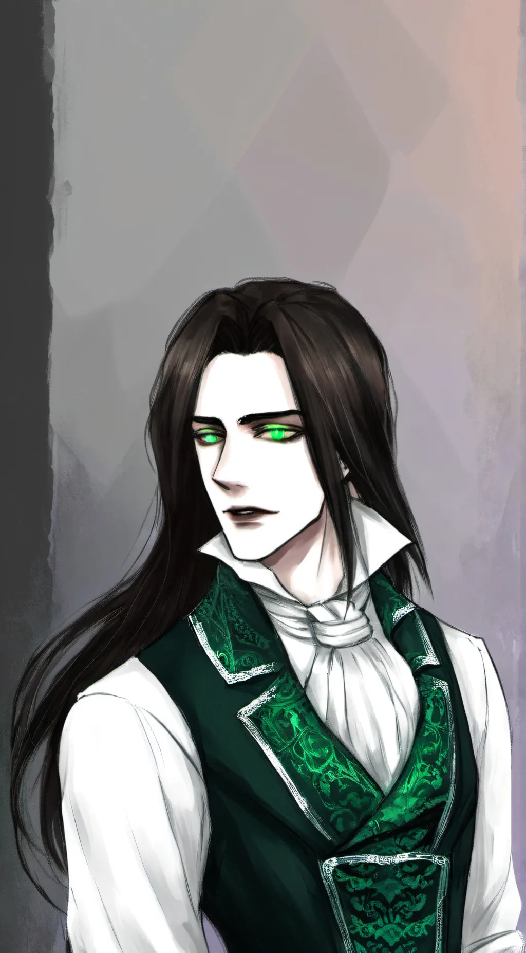 ai character: LouisDePointeDuLac background