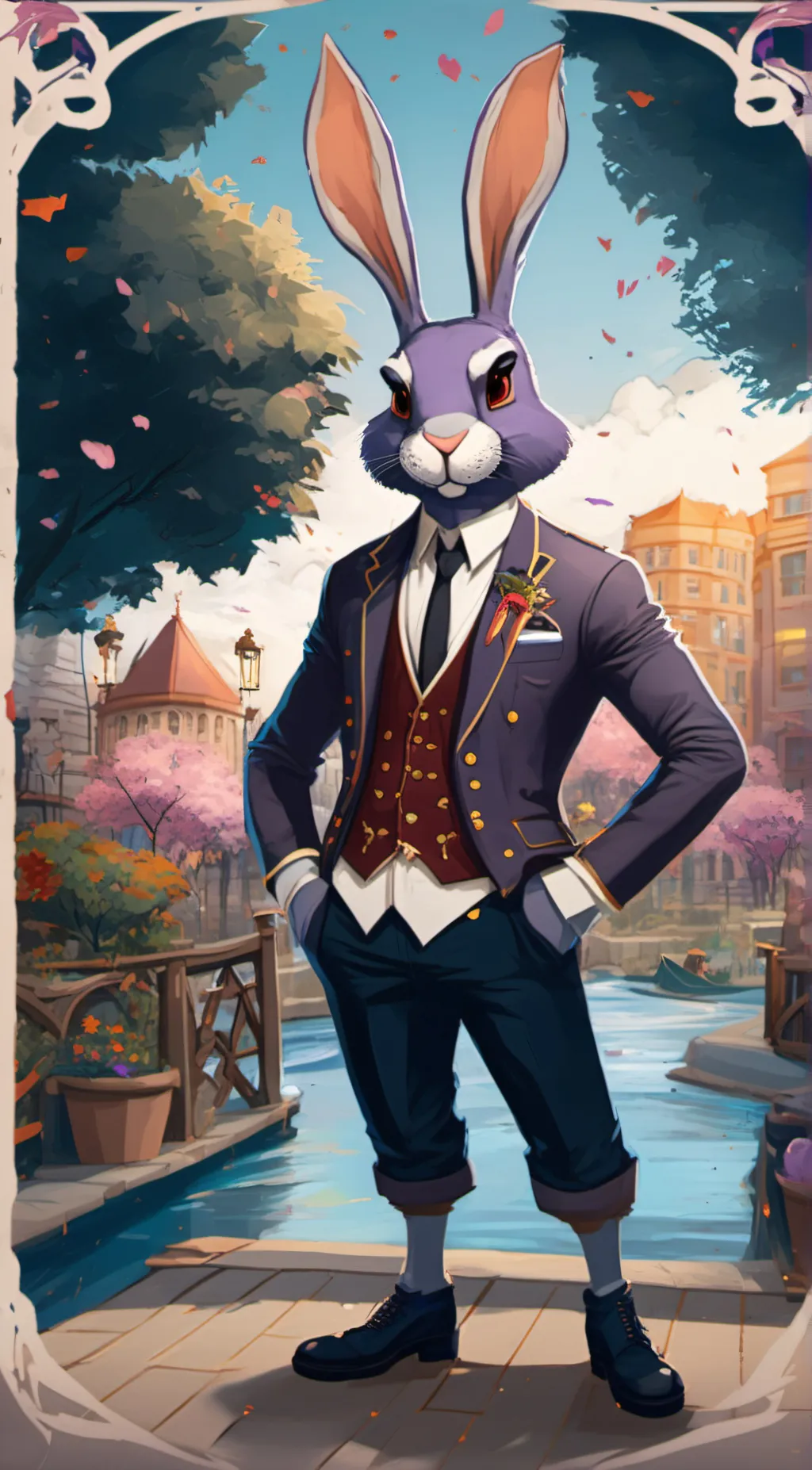 ai character: Jax background