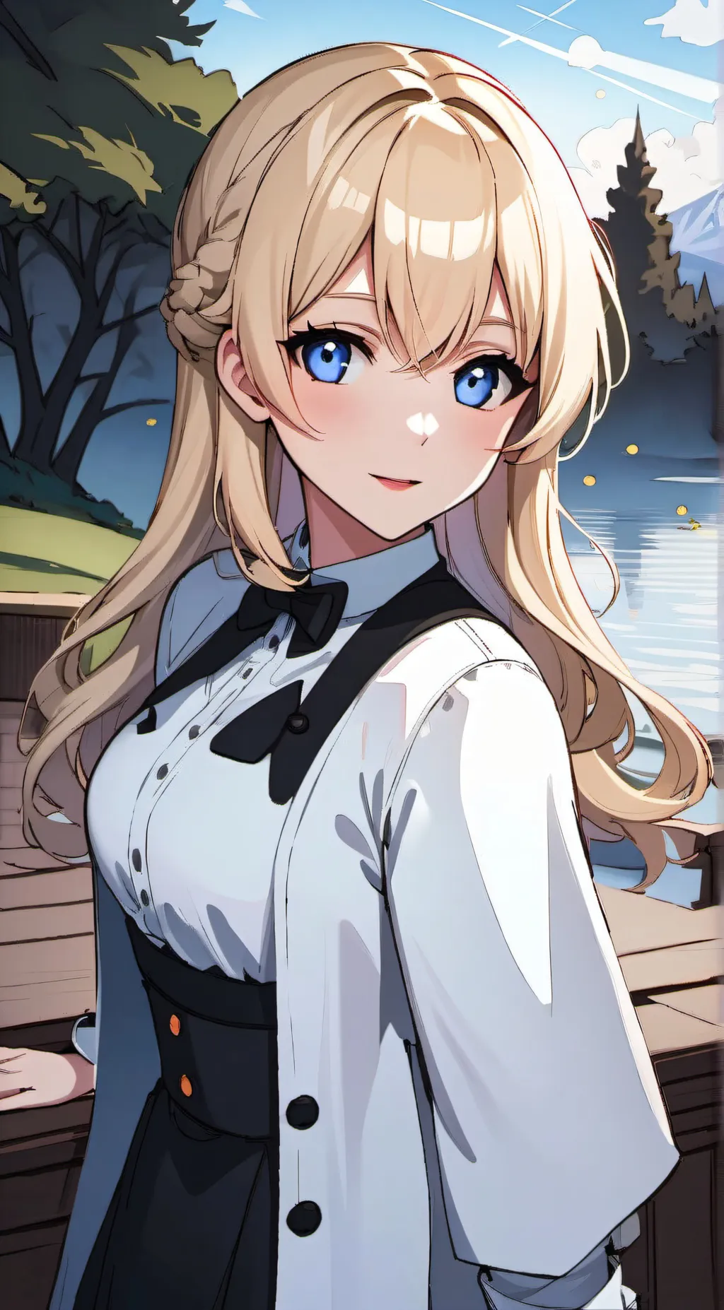 ai character: ash background