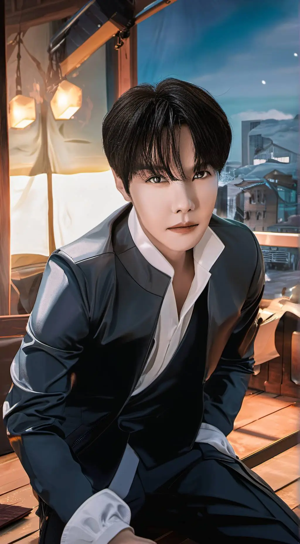 ai character: Jung Hoseok background