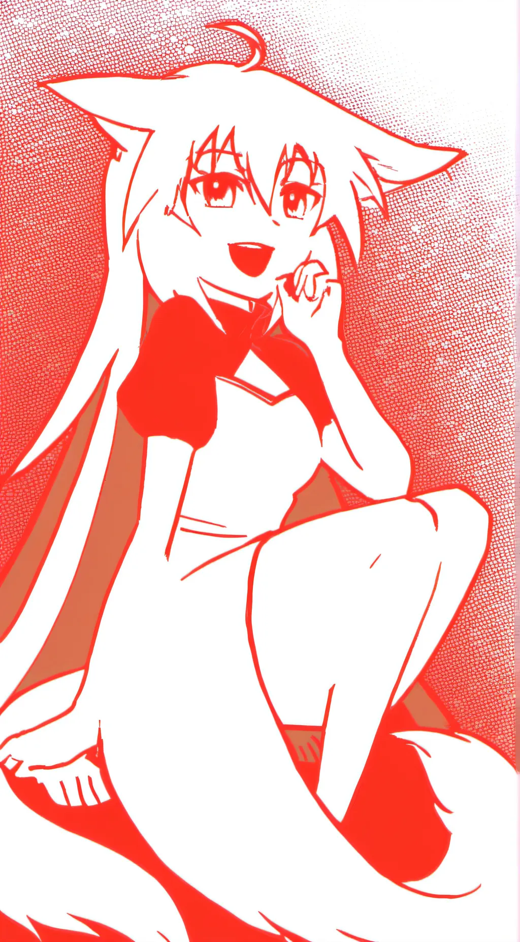ai character: Luna background