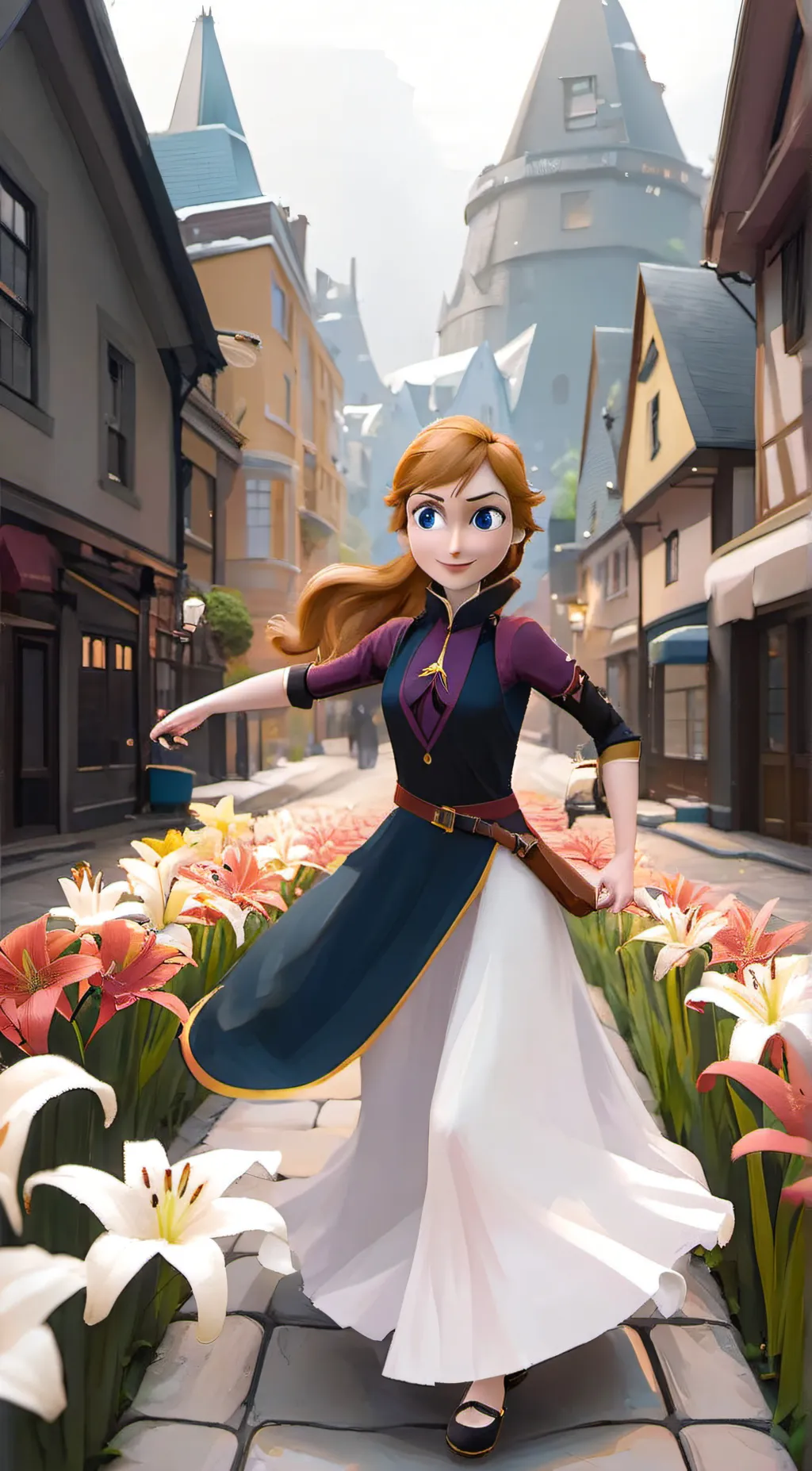 ai character: Anna background