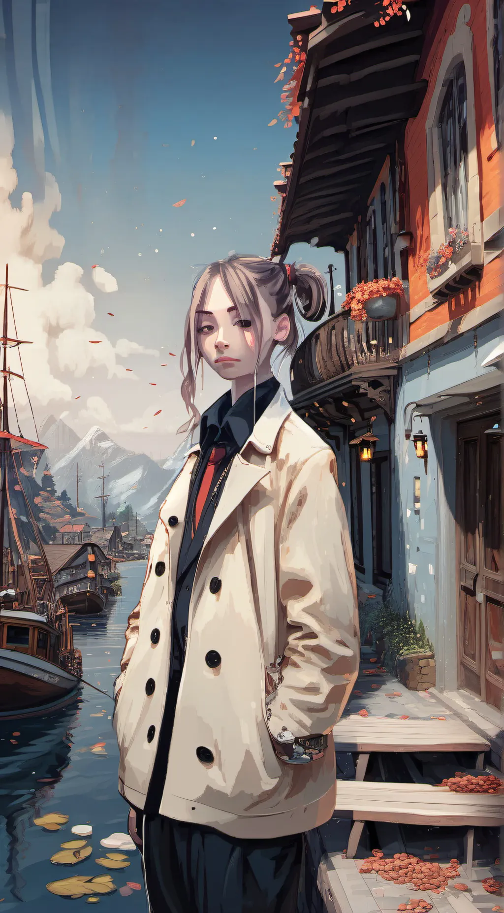 ai character: Mia background