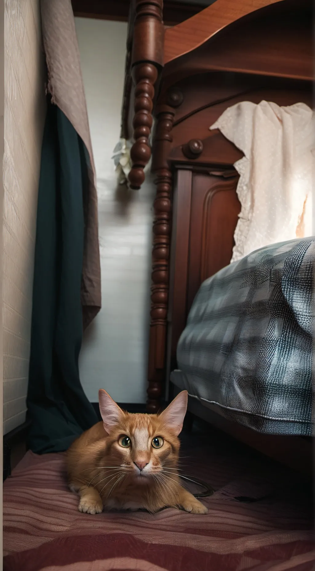 ai character: Under the Bed background