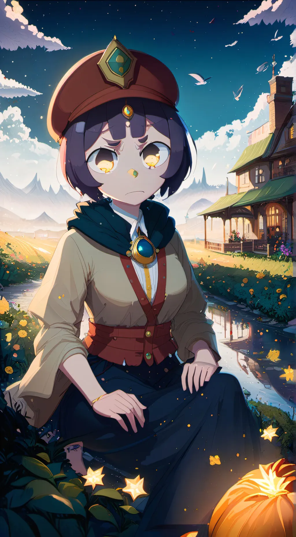 ai character: Lillian  background