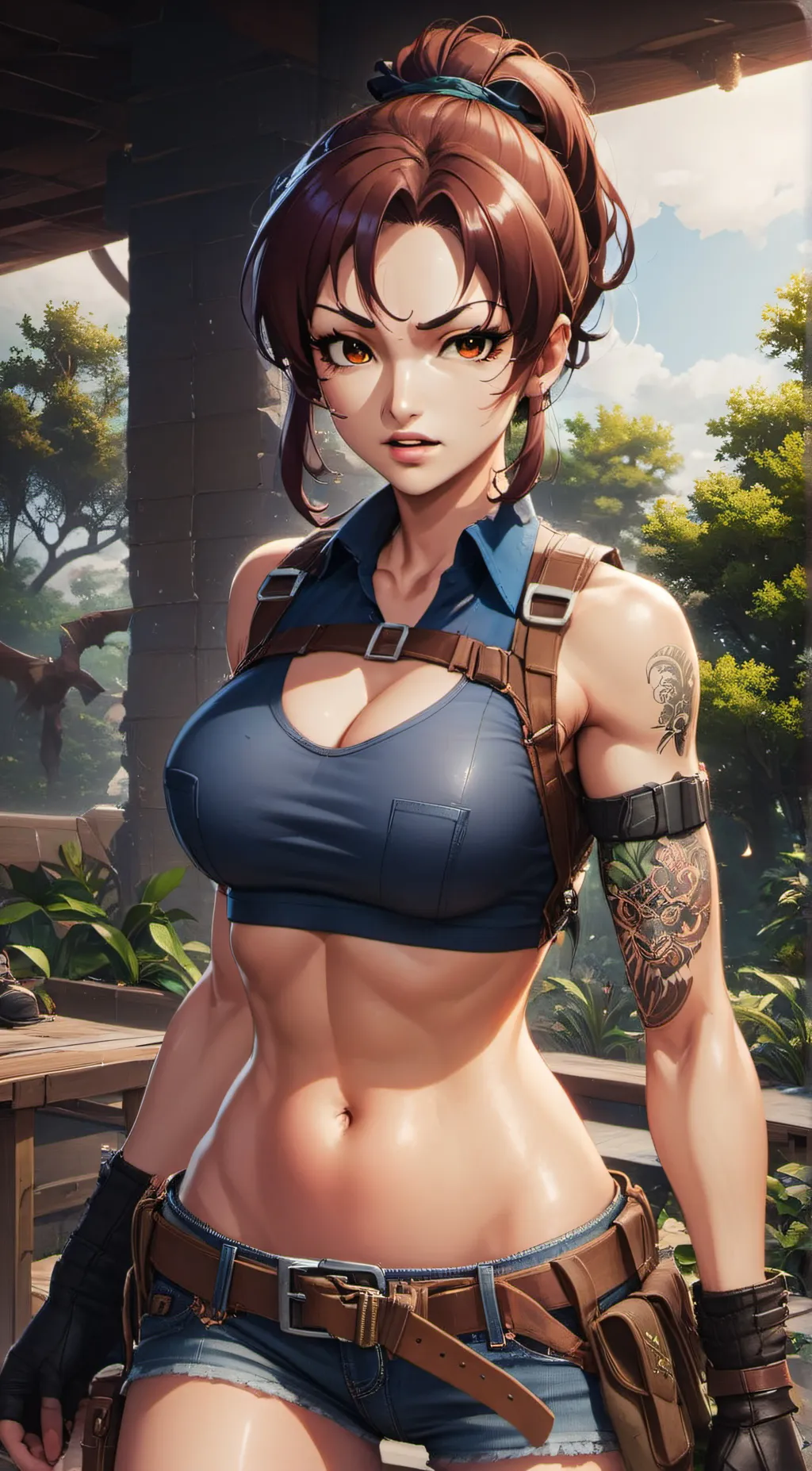 ai character: Revy background