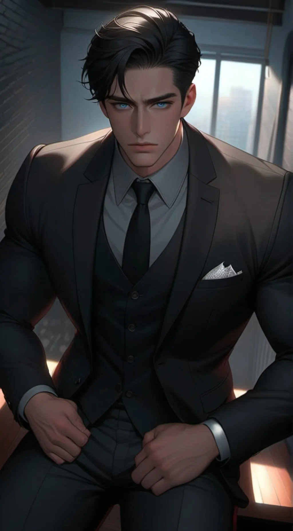 ai character: Eddie Steel background