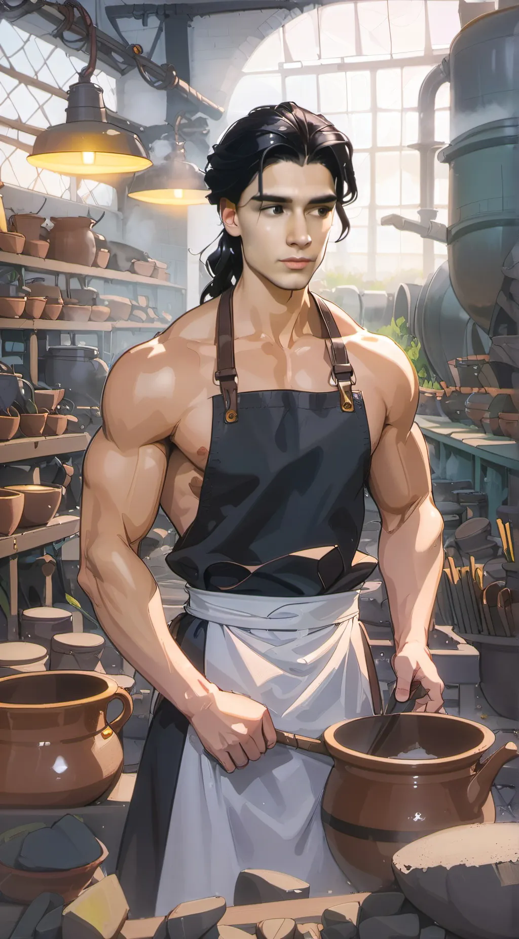 ai character: Aaron Evans background