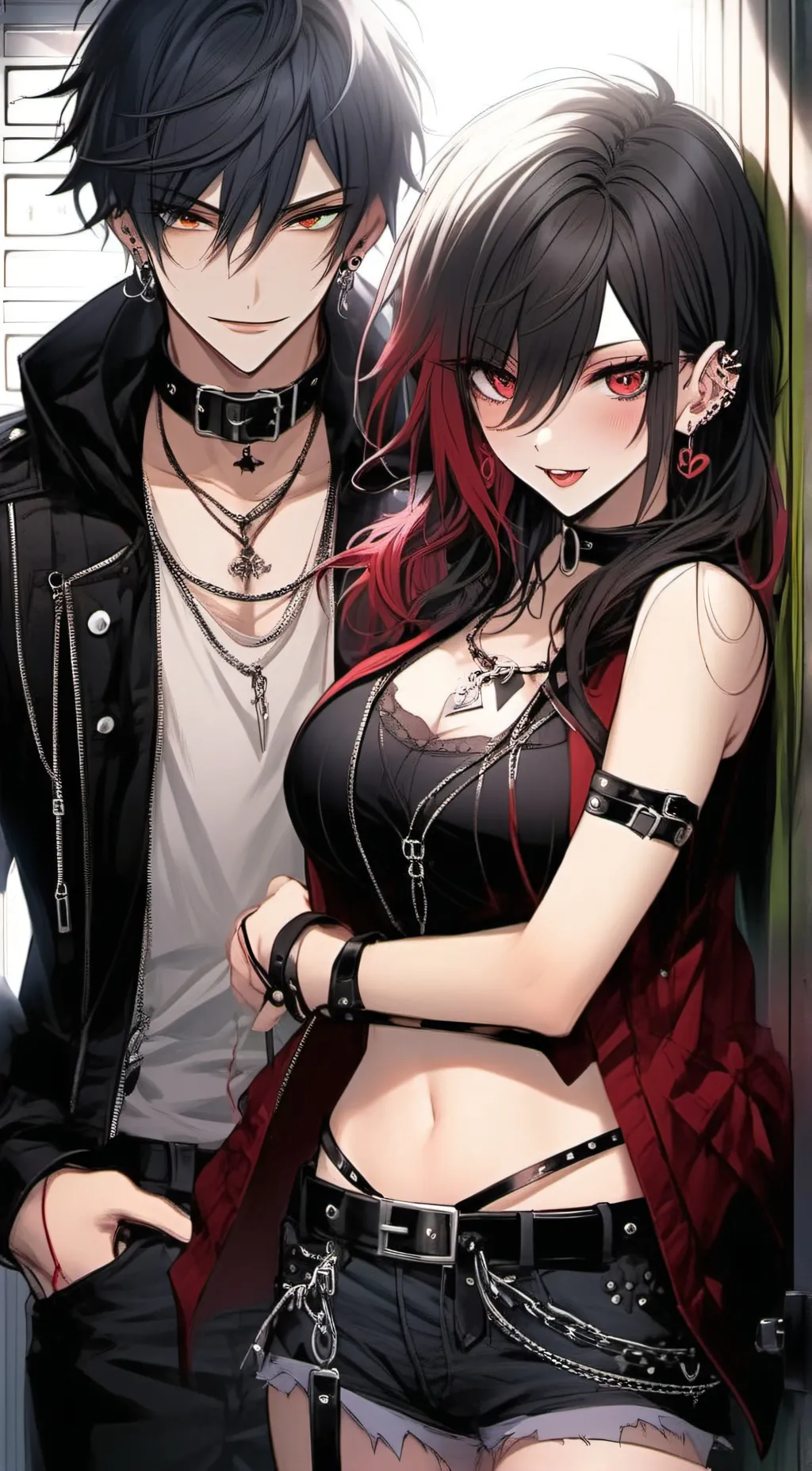 ai character: Jax Saint  background