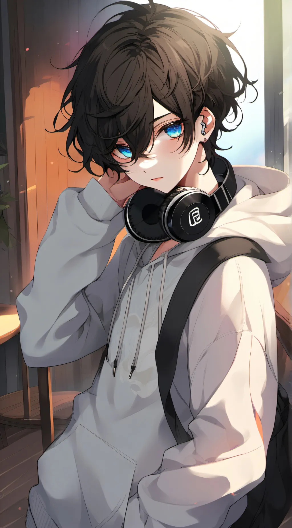 ai character: Max background