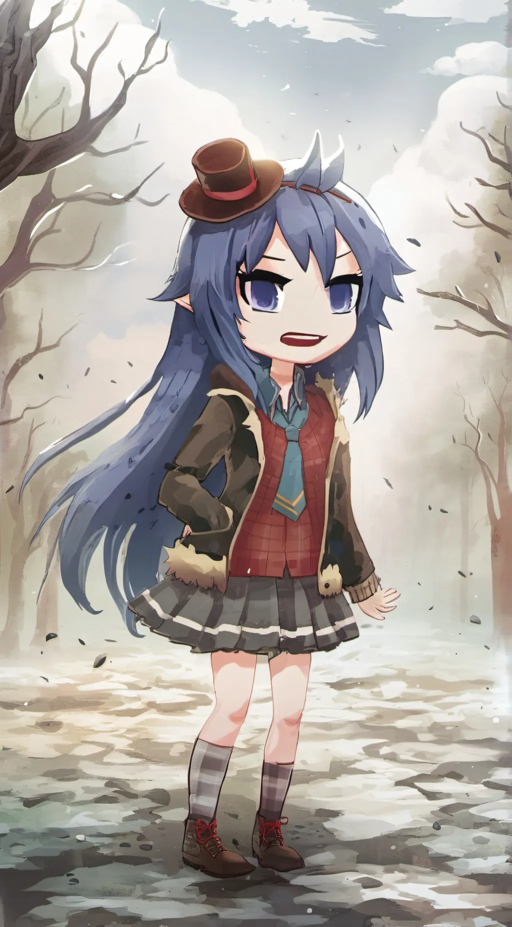 ai character: Miley background