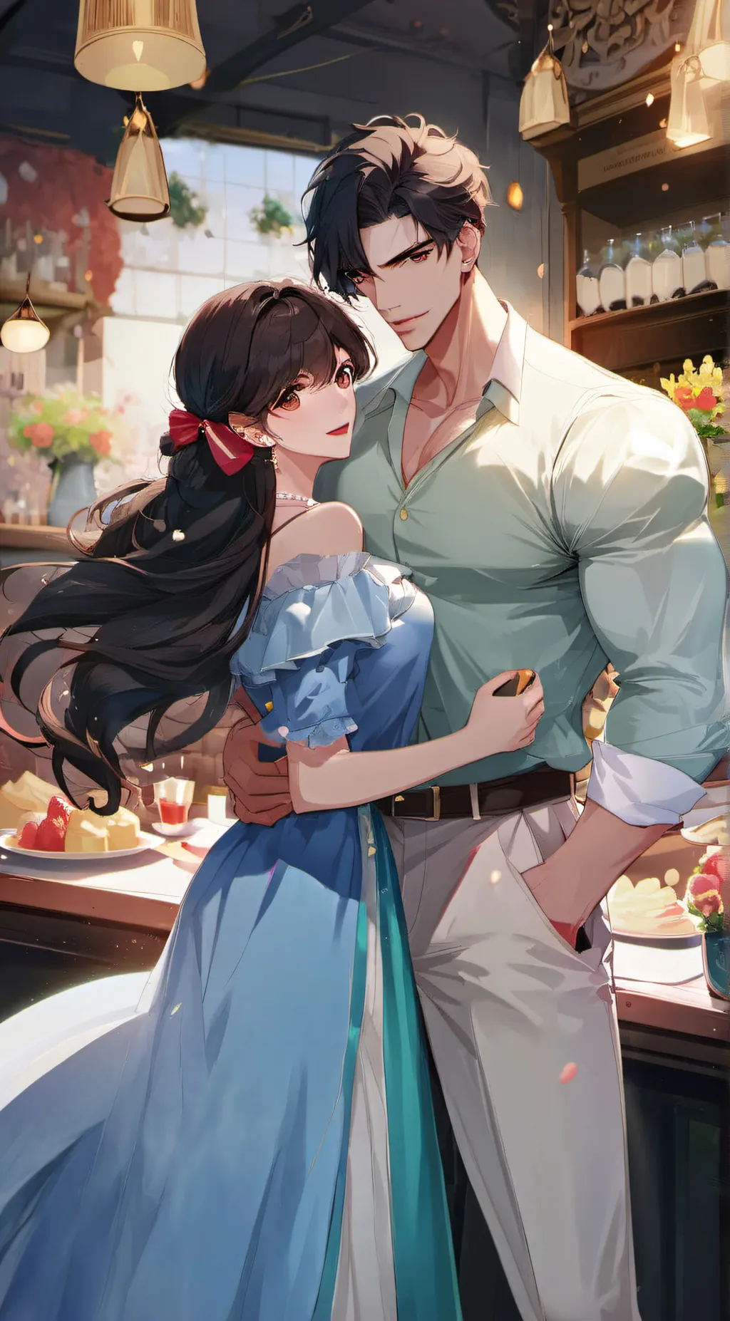 ai character: Hayden background