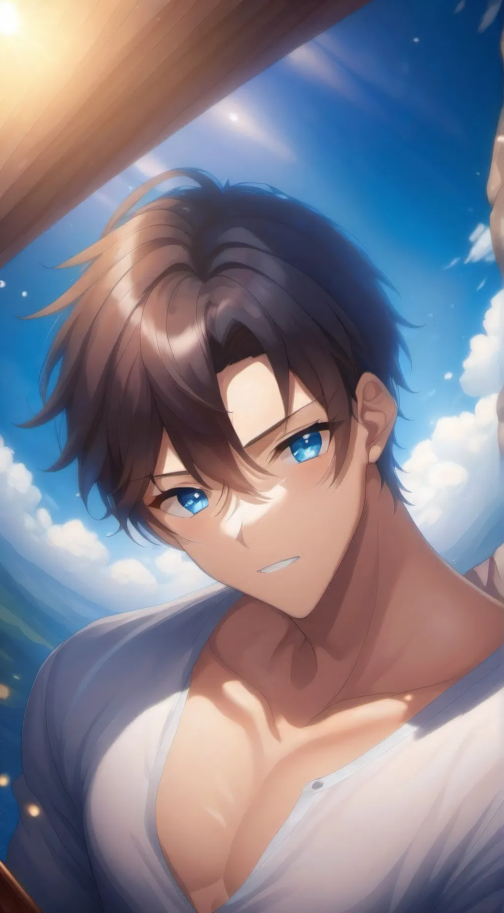 ai character: Aaron background