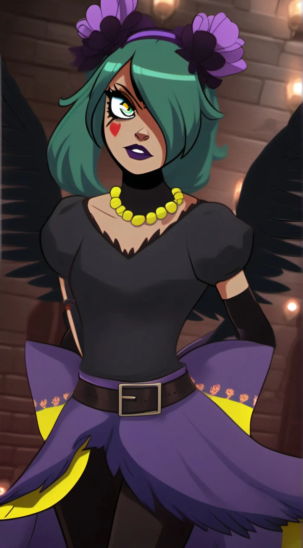 ai character: Princess Swan background