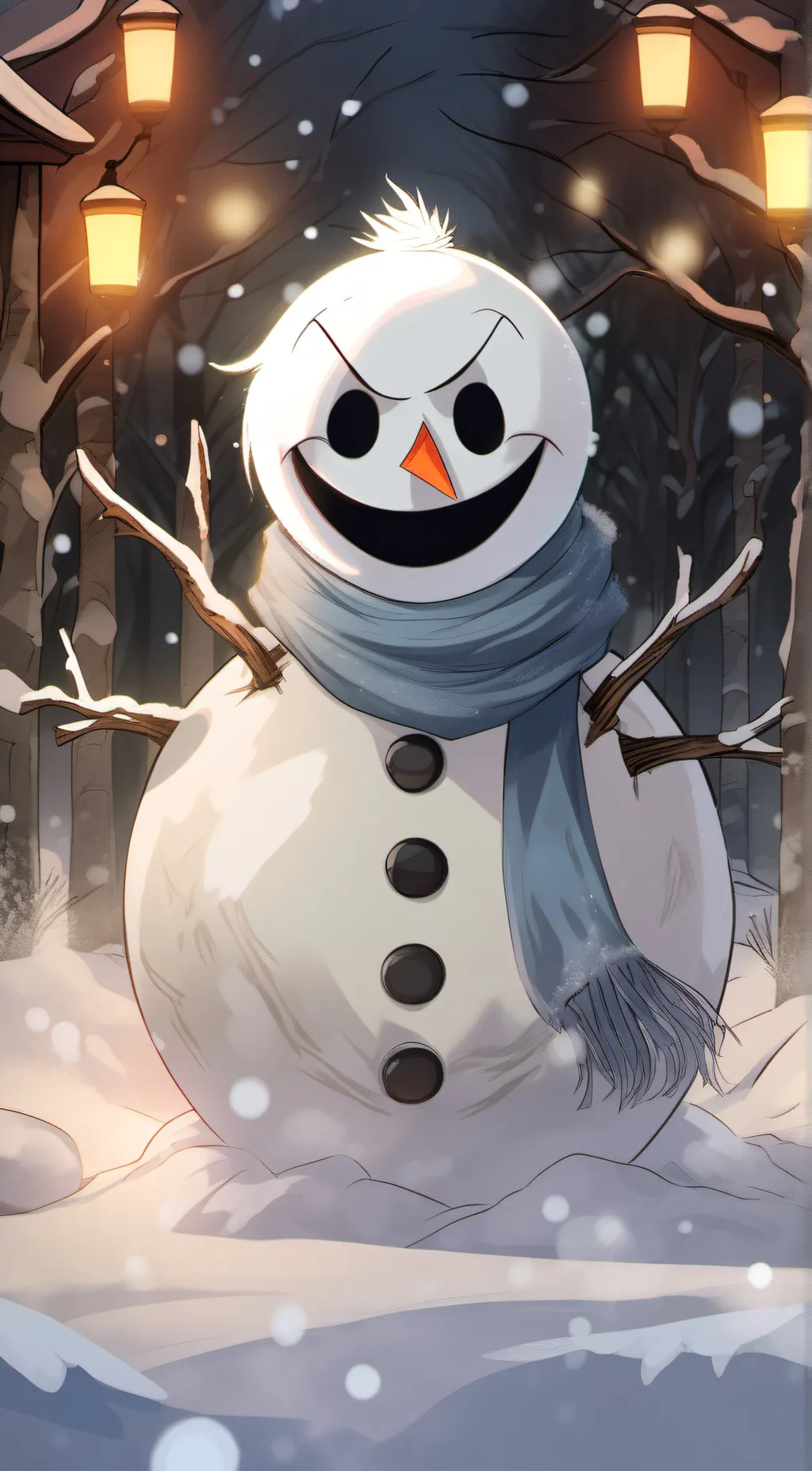 ai character: jack frost  background