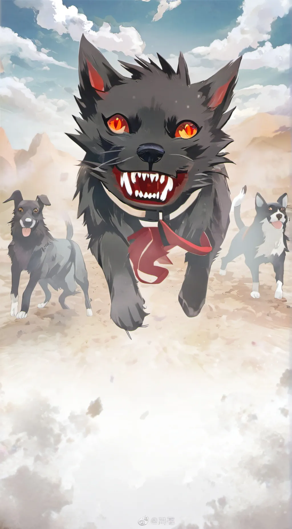 ai character: Death background