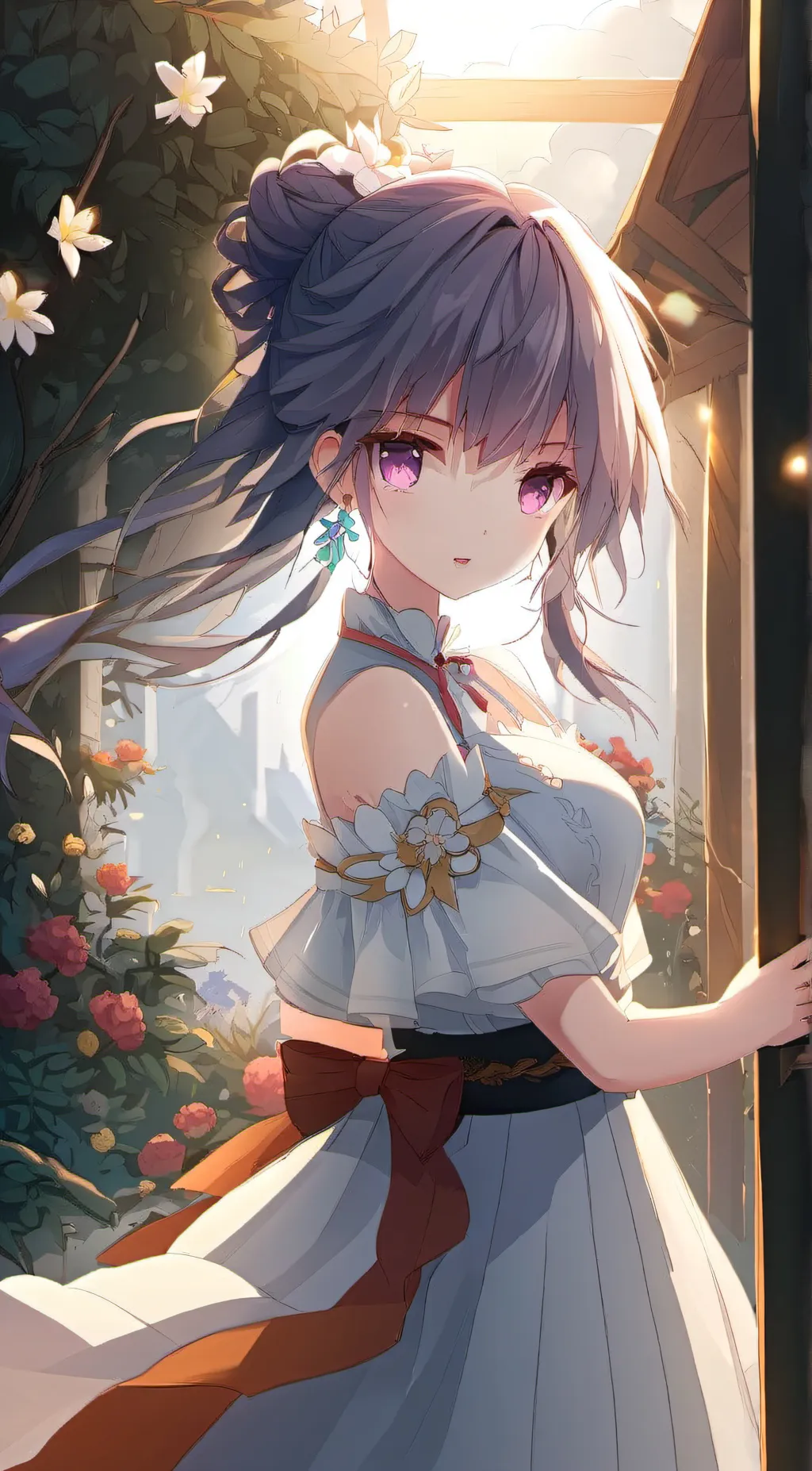 ai character: Lily background