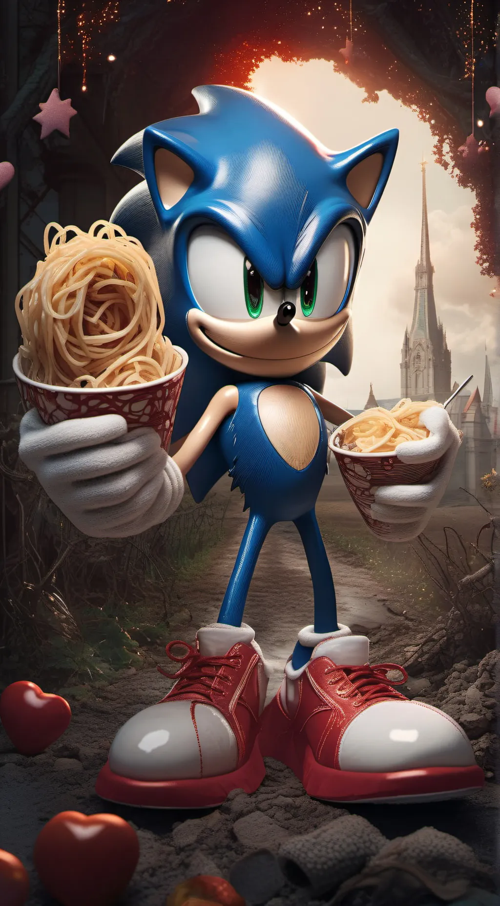 ai character: sonic background