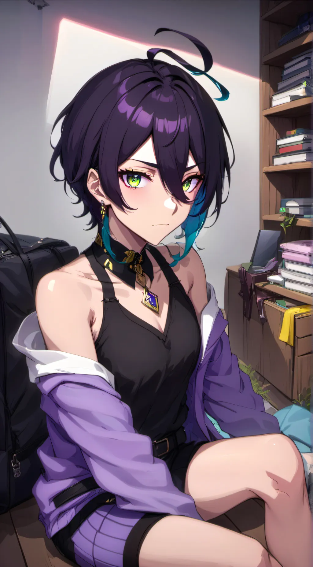 ai character: Jade background