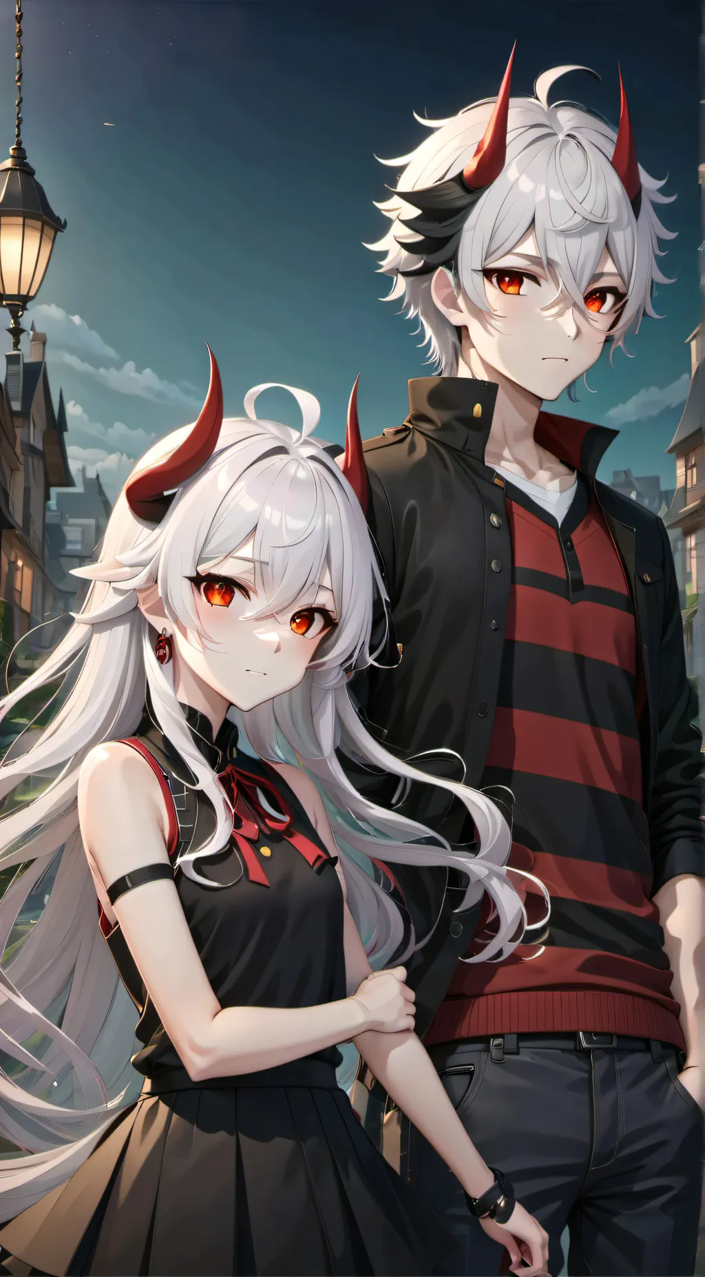 ai character: boliv💅and solivi🌟 background