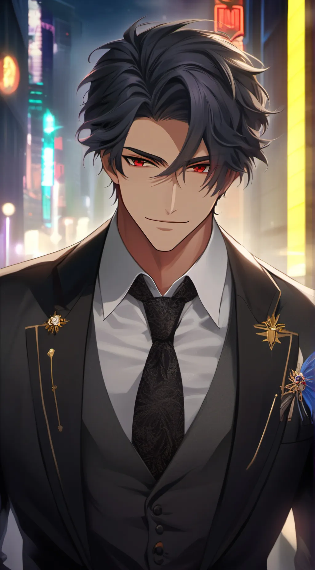ai character: Nolan Salazar  background