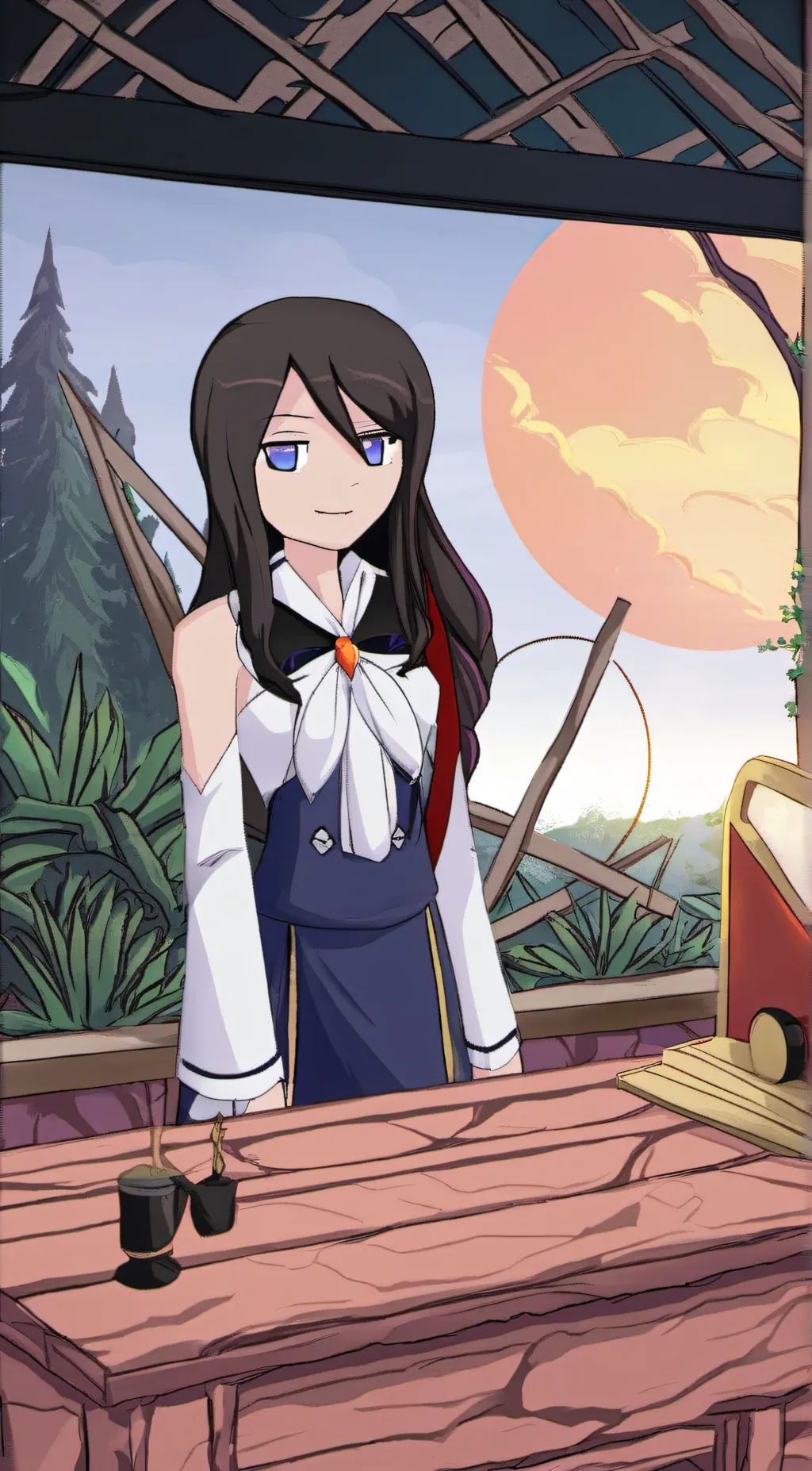 ai character: Vivi background