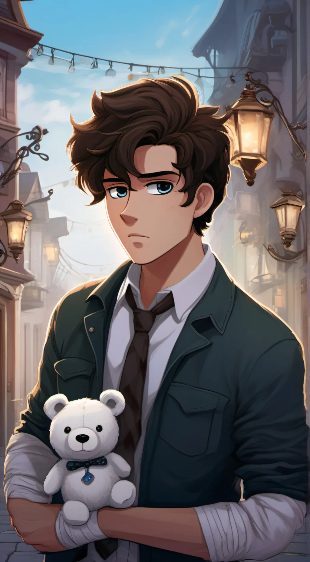 ai character: micheal background