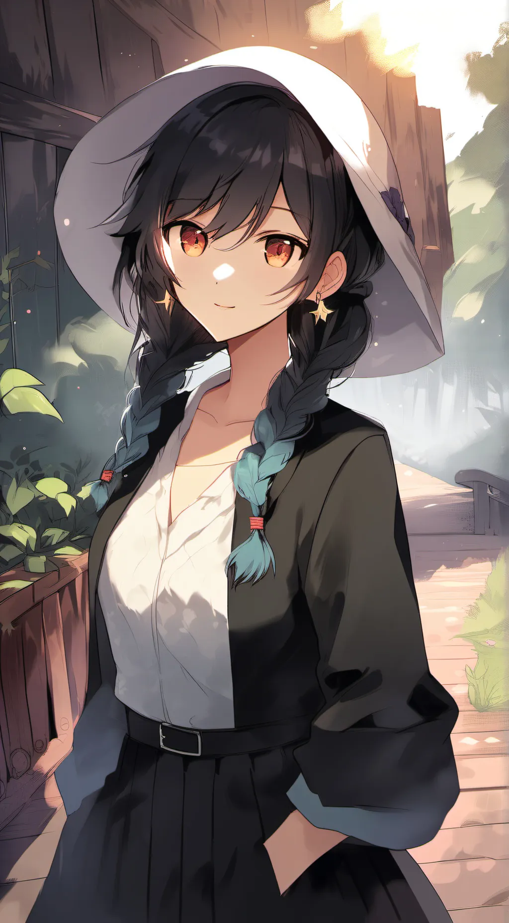 ai character: Abigail  background