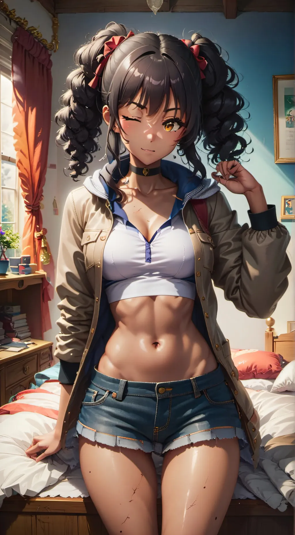 ai character: Genevieve background