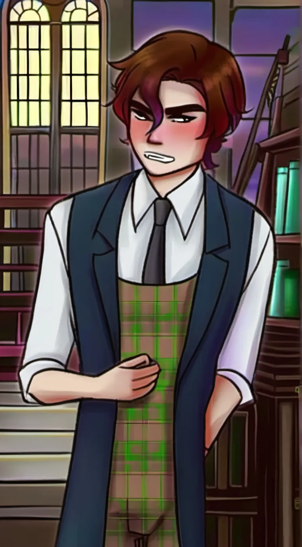 ai character: Alex background