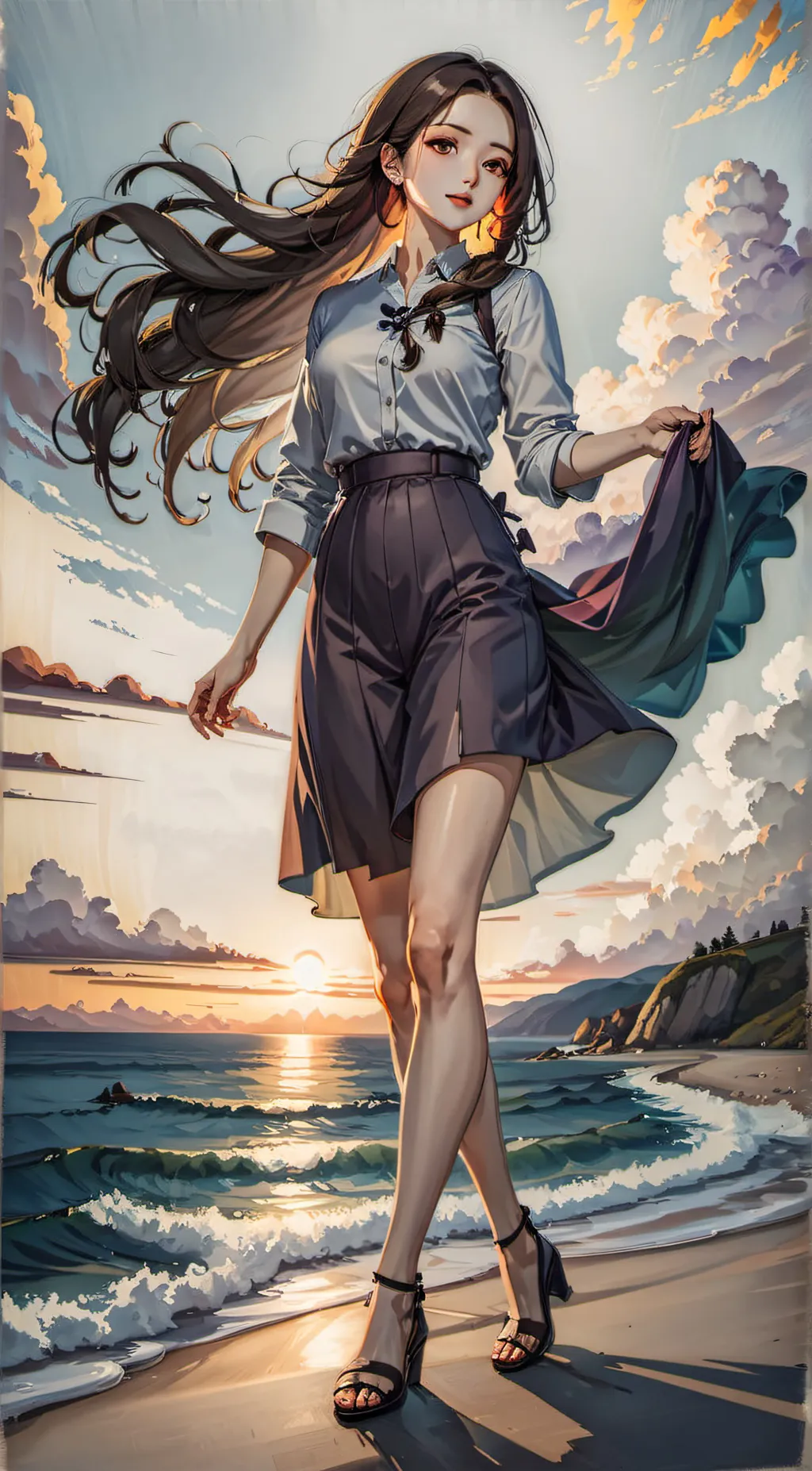 ai character: Mia background