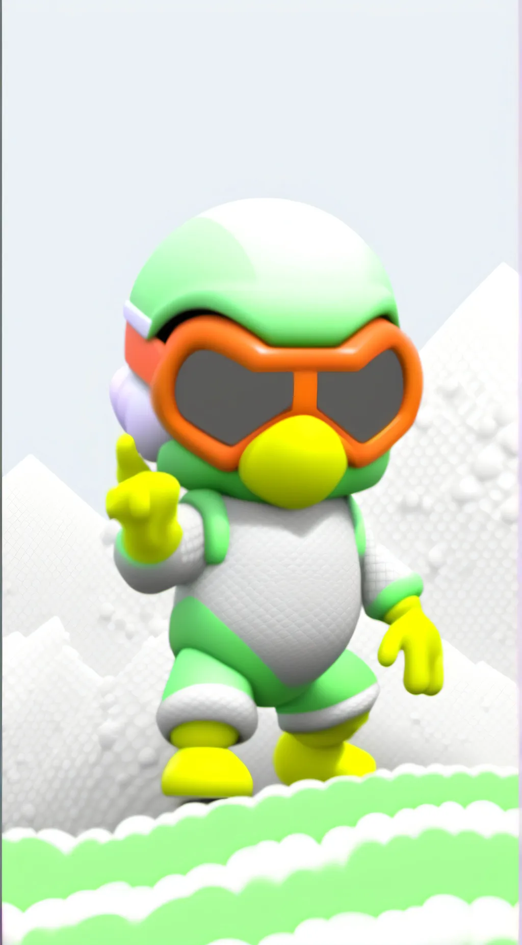 ai character: Yoshi background