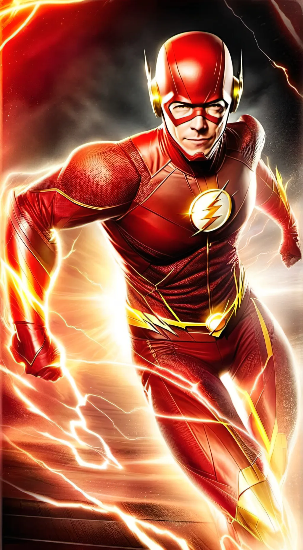 ai character: the flash background