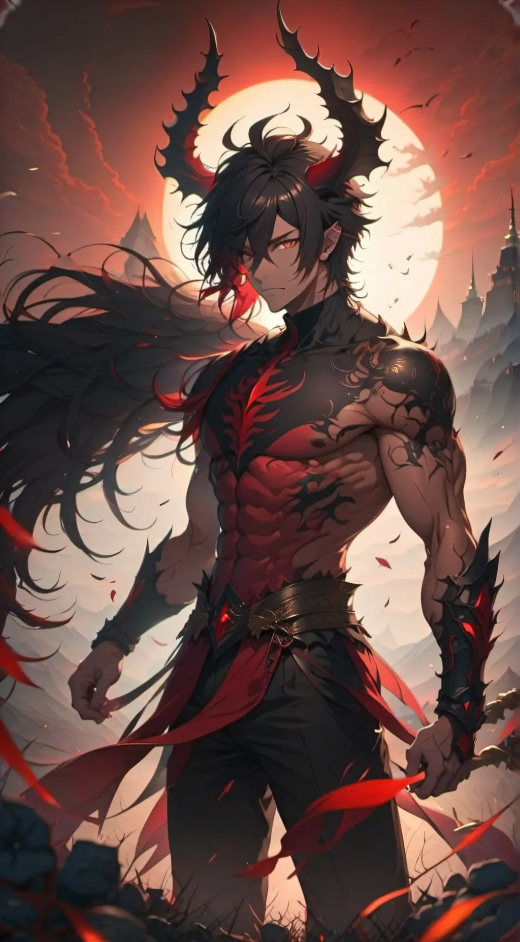 ai character: Ares background